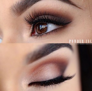 Earthy Tone Eye Makeup by Nicole Wagner