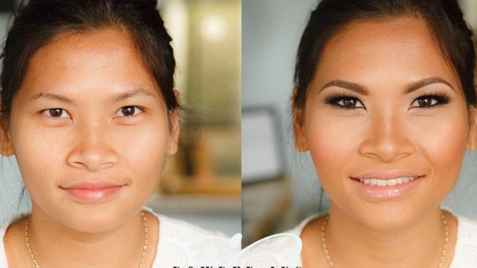 Before and After Makeup by Powder Inc in Portland, Oregon
