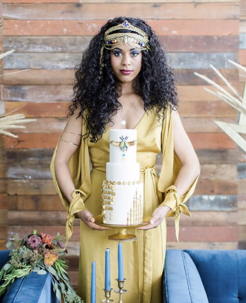 Egyptian Bride by Tiffany Randolph, Makeup Artist based in Portland Oregon