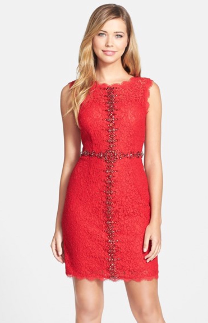 Red Sheath Dresses for Thanksgiving’s Day | EYEMIMO Official Blog